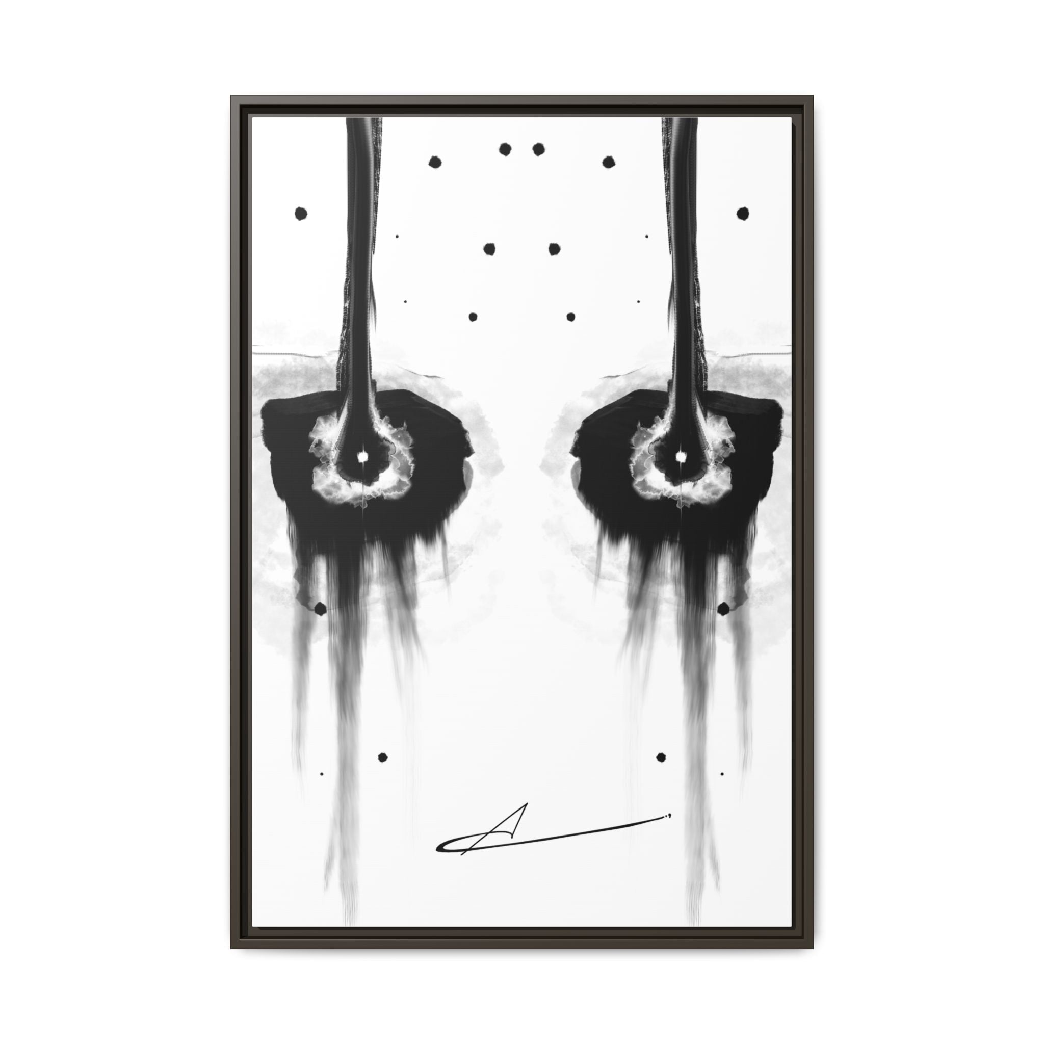 "Dreary" Canvas Print (Framed)