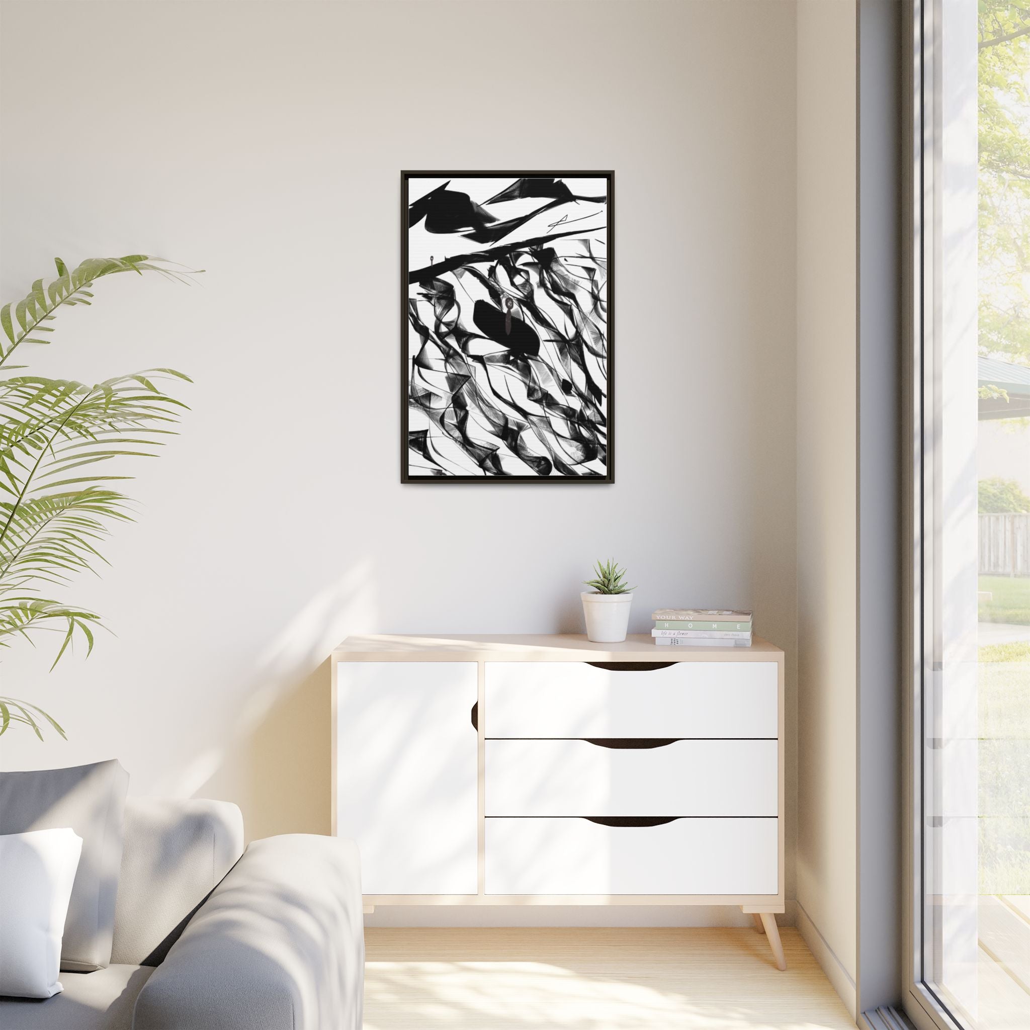 "Still" Canvas Print (Framed)