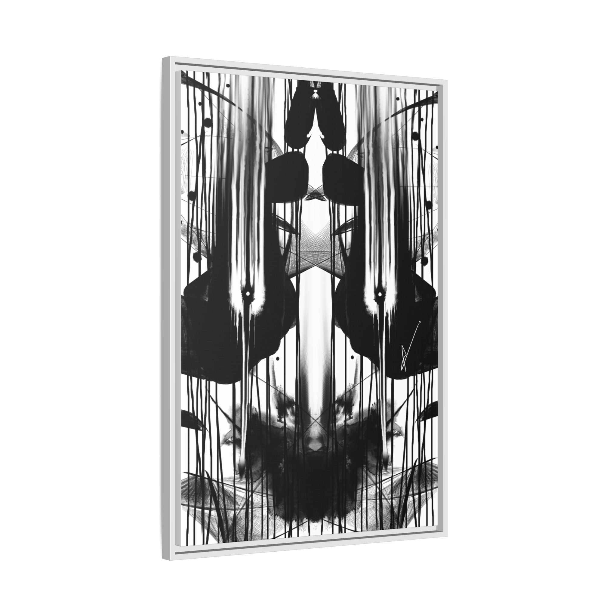 "Befoul" Canvas Print (Framed)